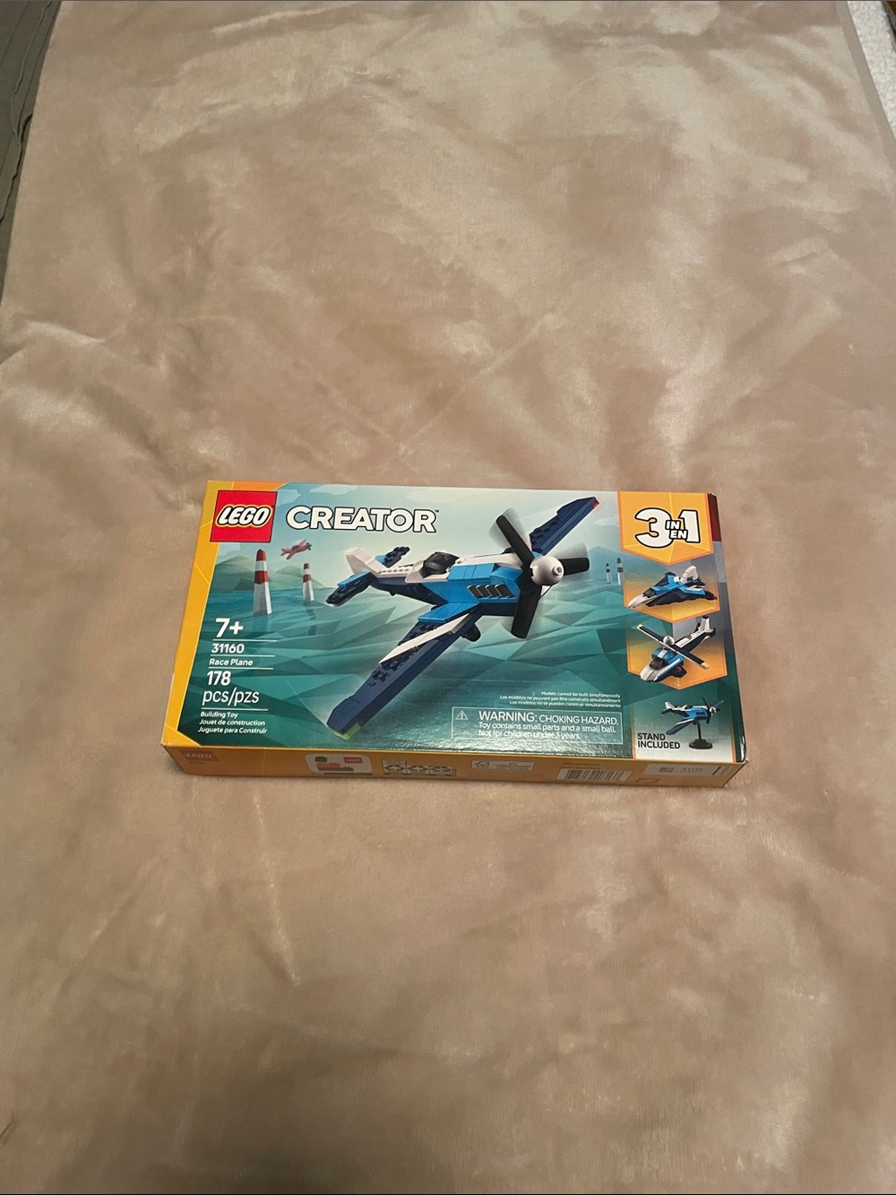 LEGO Creator Blue Race Plane 3-in-1 Building Set